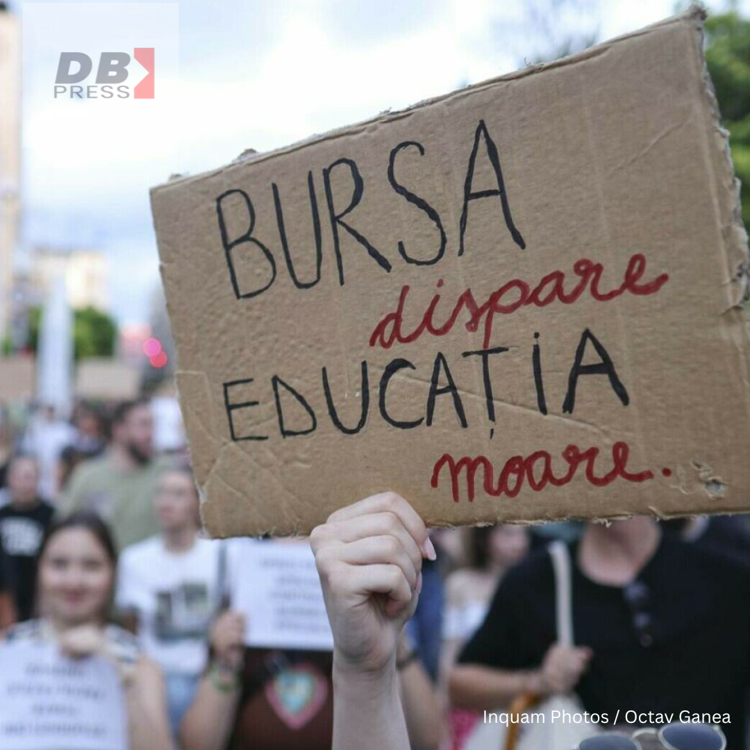 Studenții cer Guvernului să renunțe la tăierile din educație: „Educația nu e o cheltuială, ci o investiție”