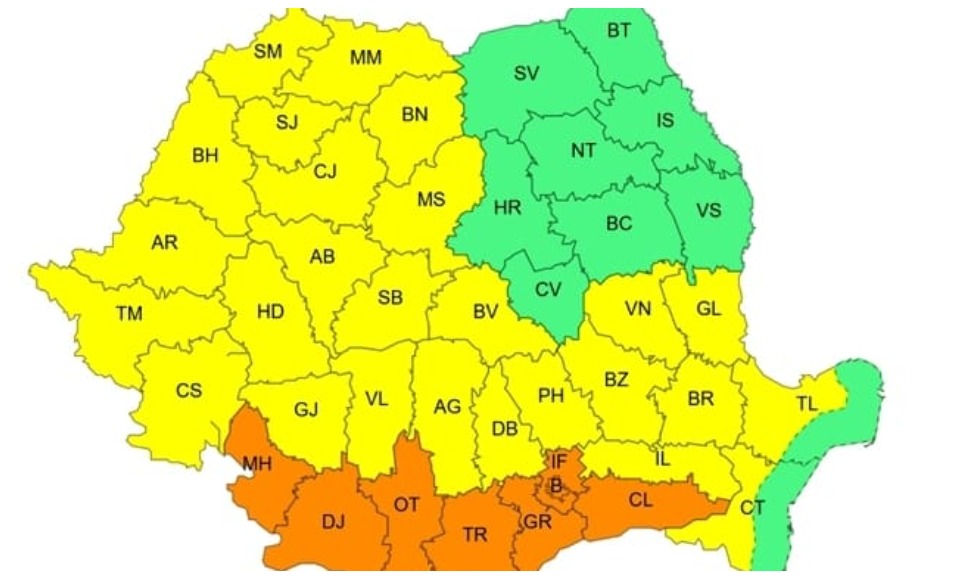 Cod Galben de Caniculă în Dâmbovița: Temperaturile Urcă Până la 37°C, Nopți Tropicale în Următoarele Zile